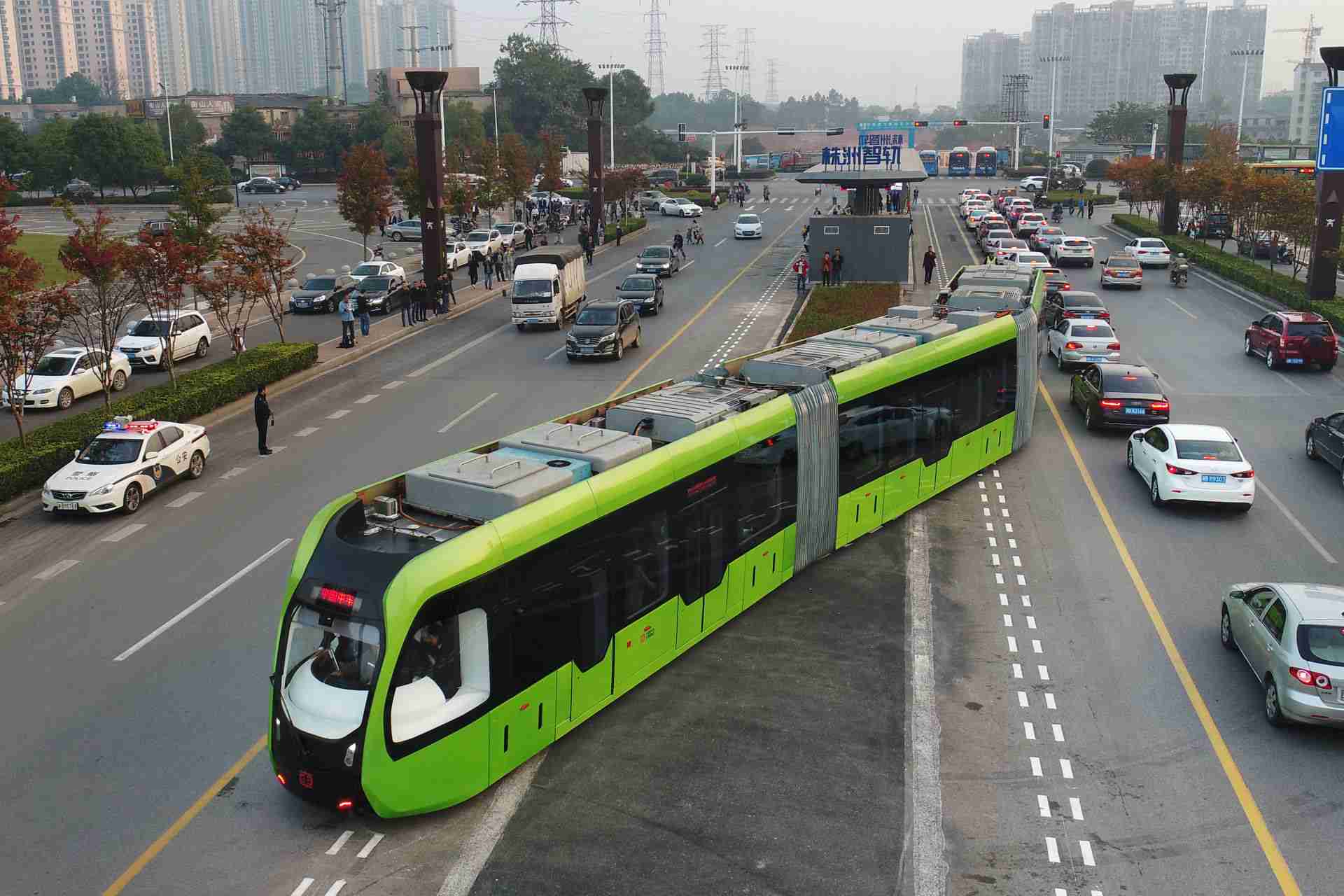 Bus-Tram Autonomous Rail Rapid Transit ART