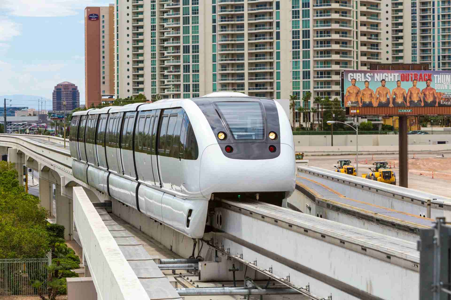 Las Vegas Monorail Einschienenbahn System