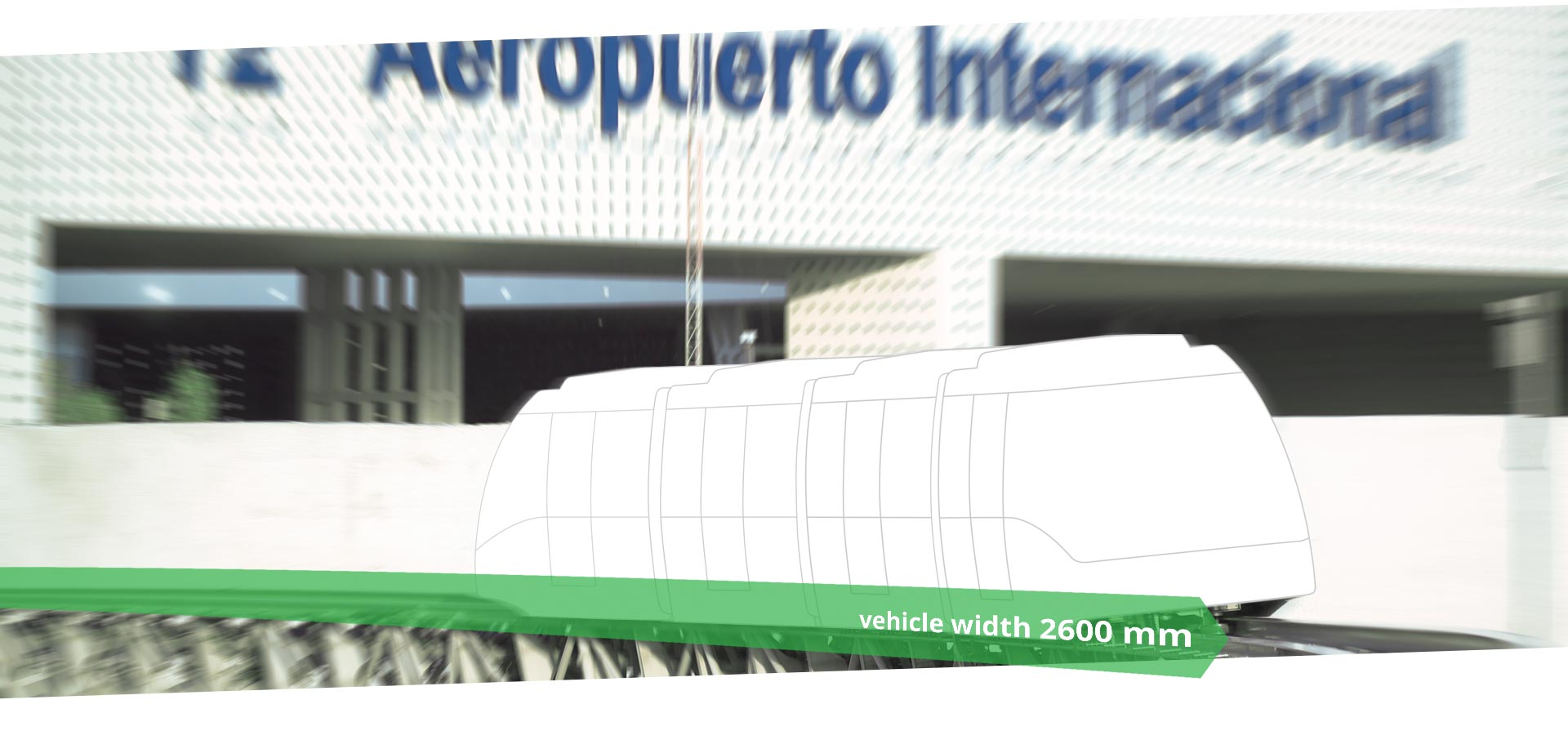 Mexiko City Flughafen Cable Liner APM